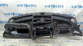 Audi A6 C7 16-18 Restored Front Dashboard with Airbag, Black, with Trims, Scratches, Rusty Squib, Dented