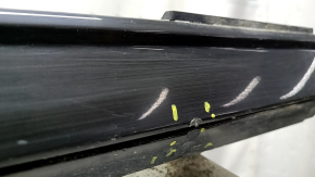 Right threshold for Audi A6 C7 16-18, restyling, S-line, graphite, scratches, chips