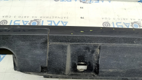 Right threshold for Audi A6 C7 16-18, restyling, S-line, graphite, scratches, chips