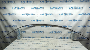 Right roof molding for Audi A6 C7 12-18, gloss black, chips, scratches