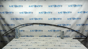 Left roof molding for Audi A6 C7 12-18, gloss black, scratches