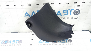Toyota Prius V 15-17 black lower right front pillar trim, scratches