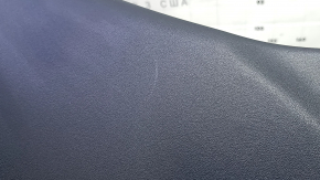 Lower left center pillar trim for Toyota Prius V 15-17, black, scratches