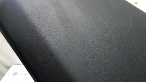 Lower left center pillar trim for Toyota Prius V 15-17, black, scratches