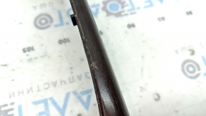 Audi A6 C7 16-18 wood grain center console trim (brown ash), texture, worn, scratches