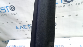 Front left inner door sill trim for Toyota Prius V 15-17, black, scratches