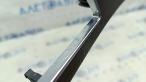 Door trim panel (cards) front right Audi A6 C7 12-18 wood (brown ash), chrome swelled