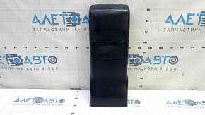 Rear center console trim for Toyota Prius V 15-17, black, with cup holders, scratches