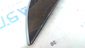 Door trim panel (cards) rear left Audi A6 C7 12-18 wood grain (brown ash), scratches