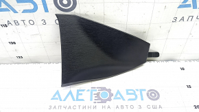 Front right center console trim for Toyota Prius V 15-17, black, scratches