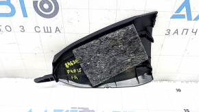 Front right center console trim for Toyota Prius V 15-17, black, scratches