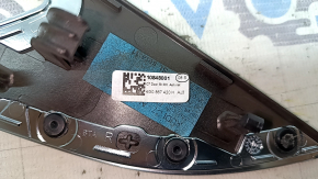 Door trim panel (cards) rear right Audi A6 C7 12-18 wood grain (brown ash), broken fastener