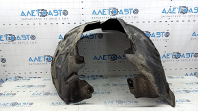 Front right fender liner, front part of Audi A6 C7 16-18 rest, scuffs, disconnected, tears