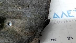 Front right fender liner, front part of Audi A6 C7 16-18 rest, scuffs, disconnected, tears
