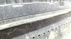 Front bumper guard for Audi A6 C7 16-18 (restored), with lip, scuffed, dented