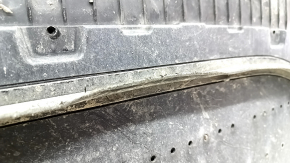 Front bumper guard for Audi A6 C7 16-18 (restored), with lip, scuffed, dented