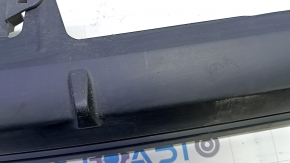 Rear bumper lip for Toyota Prius V 15-17 rest, black, scratches, broken fasteners, crack, pressed