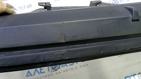 Rear bumper lip for Toyota Prius V 15-17 rest, black, scratches, broken fasteners, crack, pressed