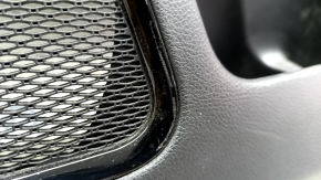 Jeep Compass 22-25 front right door panel, black, leather insert, scratches, scuffs, whitened plastic