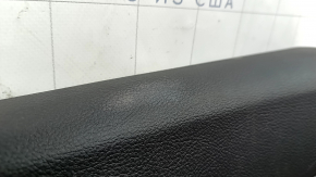 Jeep Compass 22-25 front right door panel, black, leather insert, scratches, scuffs, whitened plastic
