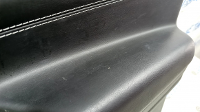 Jeep Compass 22-25 front right door panel, black, leather insert, scratches, scuffs, whitened plastic