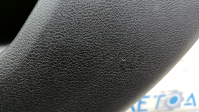 Jeep Compass 22-25 black rear right door panel, black leather insert, scratches, nicks