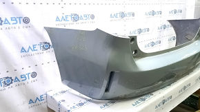 Bare rear bumper for Toyota Prius V 12-17 without lip, green, scratches, dents, cracks