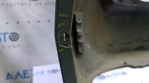 Bare rear bumper for Toyota Prius V 12-17 without lip, green, scratches, dents, cracks
