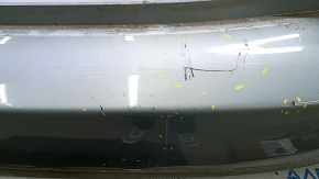 Bare rear bumper for Toyota Prius V 12-17 without lip, green, scratches, dents, cracks