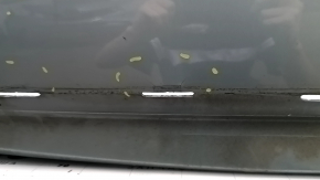 Bare rear bumper for Toyota Prius V 12-17 without lip, green, scratches, dents, cracks