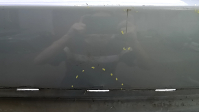 Bare rear bumper for Toyota Prius V 12-17 without lip, green, scratches, dents, cracks