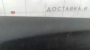 Jeep Compass 22-25 front left door panel, black, black leather insert, whitened plastic, ready for dry cleaning