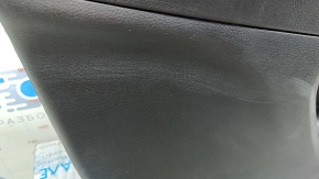 Jeep Compass 22-25 front left door panel, black, black leather insert, whitened plastic, ready for dry cleaning