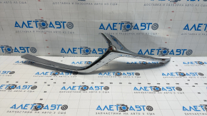 Left radiator grille molding for Mazda 3 19-24 4D chrome