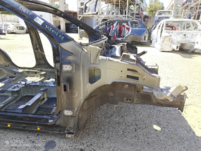 Front right quarter panel of Kia Niro 17-22 HEV, PHEV, on the body, black ABP, dented