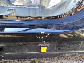 Front right quarter panel of Kia Niro 17-22 HEV, PHEV, on the body, black ABP, dented