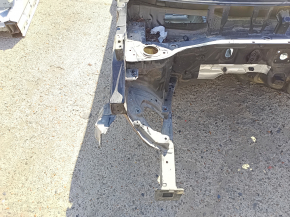 Front right quarter panel of Kia Niro 17-22 HEV, PHEV, on the body, black ABP, dented