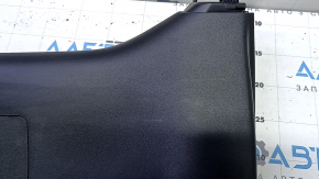 Lower trunk door trim for Toyota Prius V 15-17, black, scratches, worn