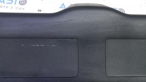 Lower trunk door trim for Toyota Prius V 15-17, black, scratches, worn