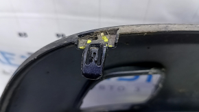 Toyota Prius V 15-17 front bumper lower grille under fog lights, scratches, scuffs, broken fasteners, non-factory holes, dents