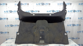 Jeep Compass 22-25 rear floor covering, black, dry-cleanable