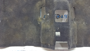 Jeep Compass 22-25 rear floor covering, black, dry-cleanable