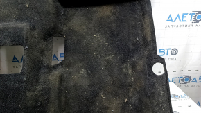 Jeep Compass 22-25 rear floor covering, black, dry-cleanable
