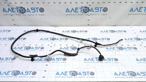 Toyota Prius V 15-17 front bumper wiring, without parking sensors, under DRLs, fog lights, connectors cut off