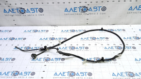 Toyota Prius V 15-17 front bumper wiring, without parking sensors, under DRLs, fog lights, connectors cut off