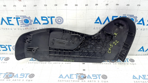 Right side passenger seat trim for Mazda CX-5 19-22, black, electric, worn