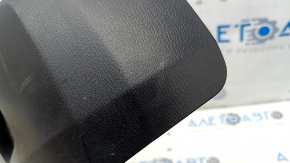 Right side passenger seat trim for Mazda CX-5 19-22, black, electric, worn