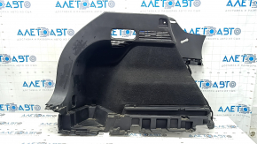 Left arch trim for Mazda CX-5 22-25, black, scratches, abrasions, broken fastener