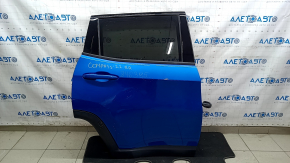 Jeep Compass 17-24 right rear door assembly, blue PBJ, scratches