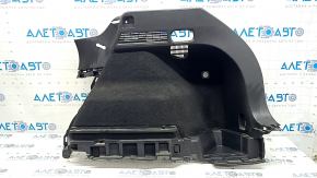 Right arch trim for Mazda CX-5 22-25, black, scratches, abrasions, broken fastener